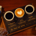 東京駅の構内のノスタルジックバー&カフェ「DEPOT」、コーヒー3種類の飲み比べセット「FOCUS FOR COFFEE」新発売