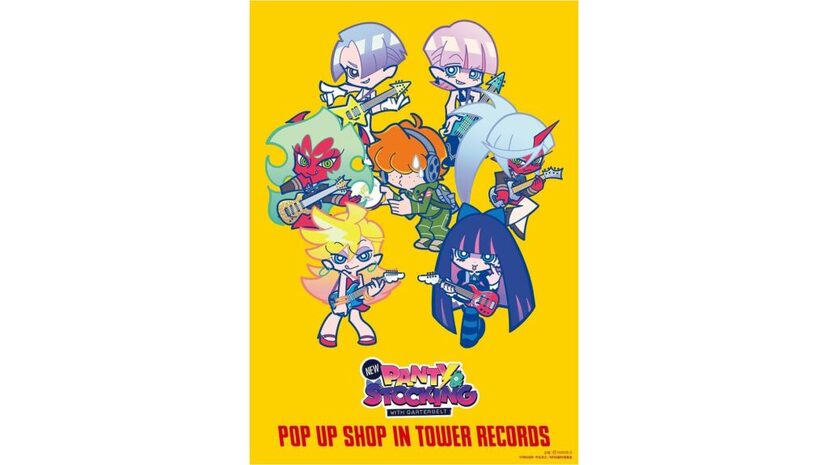 New PANTY&STOCKINGタワレコ 場面写アクリルスタンド パンティ New