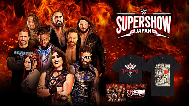 WWE来日記念オフィシャルグッズが10月10日より販売開始！ | ニコニコ