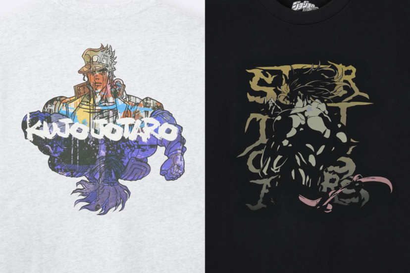 GUが『ジョジョの奇妙な冒険』と初コラボ。Tシャツやオープンカラー