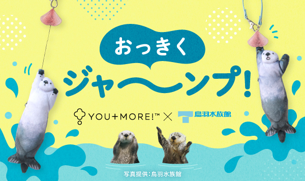 鳥羽水族館コラボ第3弾】ラッコのメイちゃん＆キラちゃんの「イカ耳