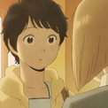 「淡島百景」1話の場面カット、挫折しそうな少女に同室の先輩が語りかける(New!!)