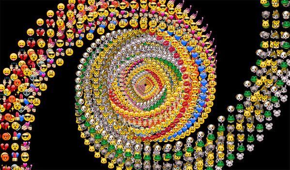 無数の絵文字が謎の模様を描く Emoji Mandala でトリップしそう ニコニコニュース