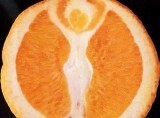 オレンジを切ってみたら 断面図が 女神像 だった ニコニコニュース