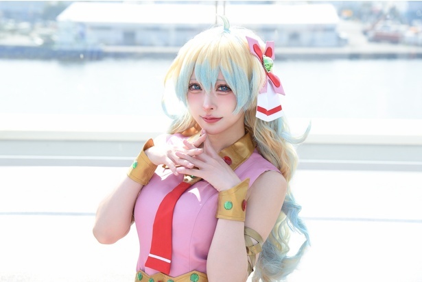 ☆美品☆ 天元突破グレンラガン ニア フルコンプ ハロウィン コスプレ 衣裳 M 天元突破グレンラガン」“ニア”コスプレ「ふわふわの髪はグラデーション