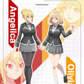 「モブせか2」Wヒロインのオリヴィア＆アンジェリカのペアイラスト(New!!)