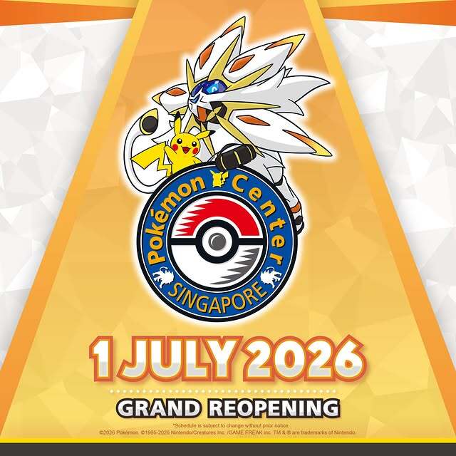 ポケモンセンターシンガポール」7月1日にリニューアルオープン決定