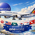 フィリピン航空がワンワールド加盟　世界的ブランドの仲間入り(New!!)