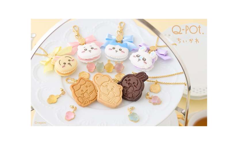 ちいかわ」×Q-pot.スイーツアクセサリーが6月26日発売！ハチワレたちの 
