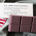 米陸軍はわざとまずい軍用チョコレートを作り、戦闘糧食にしていた(New!!)