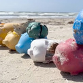 どんぶらこっこ…60個ものブタの貯金箱がテキサス州の海岸に流れ着く(New!!)