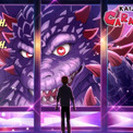 アニメ「乙女怪獣キャラメリゼ」大怪獣ハルゴンと新汰を描いた“グローバルビジュアル”(New!!)