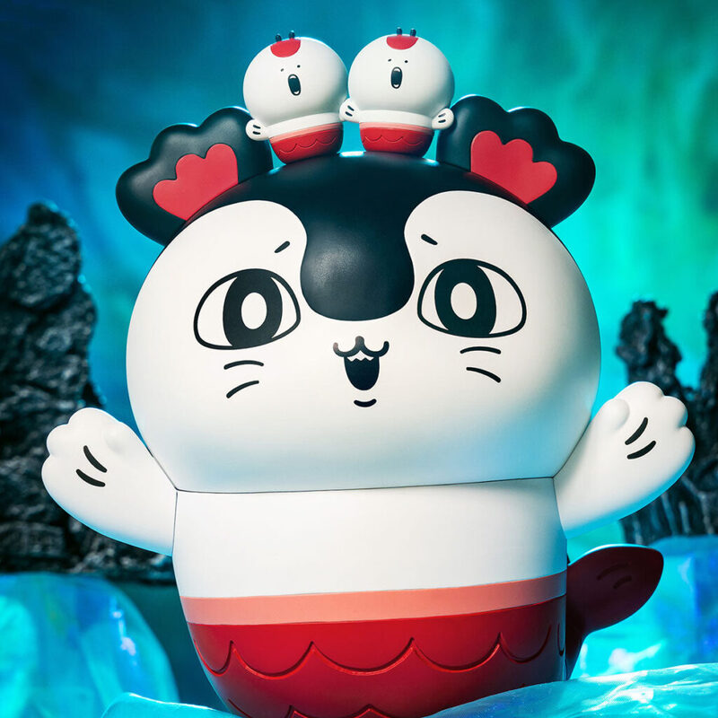 ちいかわ』セイレーン（約23cm）と島二郎（約15cm）の重厚感あるソフビ