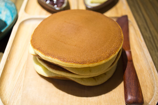 朝10分間限定 うさぎやcafe のパンケーキが美味しい ニコニコニュース