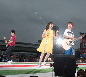 いきものがかり 10周年を記念した地元 海老名 厚木での大型野外ライブをwowowでオンエア ニコニコニュース いきものがかり 10周年を記念した地元 海老名 厚木での大型野外ライブをwowowでオンエア ニコニコニュース