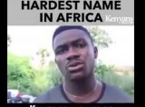 あまりにも難しい名前を持つアフリカ人男性が話題に ニコニコニュース