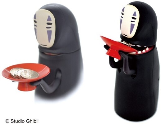 お金をむしゃむしゃ ごっくん 千と千尋の神隠し カオナシのおもしろ貯金箱が発売決定 ニコニコニュース