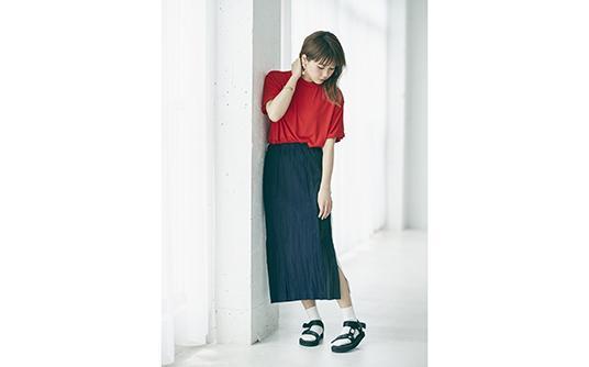 モデル田中里奈がtutuanna Lady Line から夏のトレンドソックスを私服に合わせてスタイリング ニコニコニュース