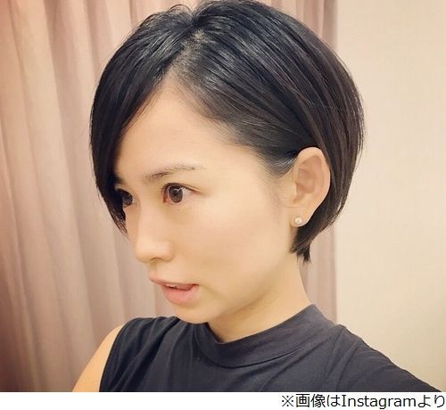市川由衣が髪バッサリ 17年ぶり ショートに ニコニコニュース