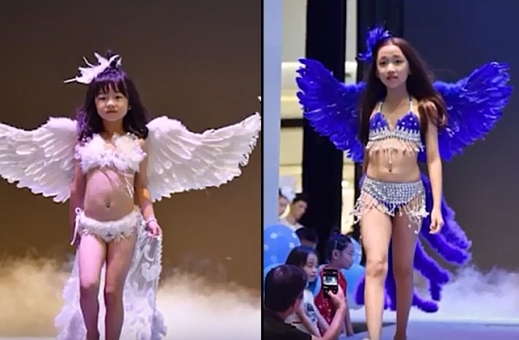 中国で子供のランジェリーファッションショーが行われ問題に 法規制しろ の声 ニコニコニュース