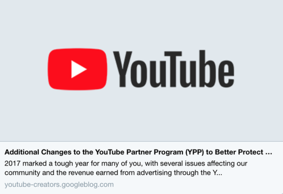 弱小ユーチューバー悲報 １０００人以下４０００再生時間以下は 無給 に ニコニコニュース