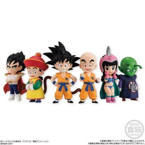 ドラゴンボールアドバージ から 悟空 ベジータ マジュニア 悟飯 クリリン チチのこども時代のフィギュアが登場 ニコニコニュース