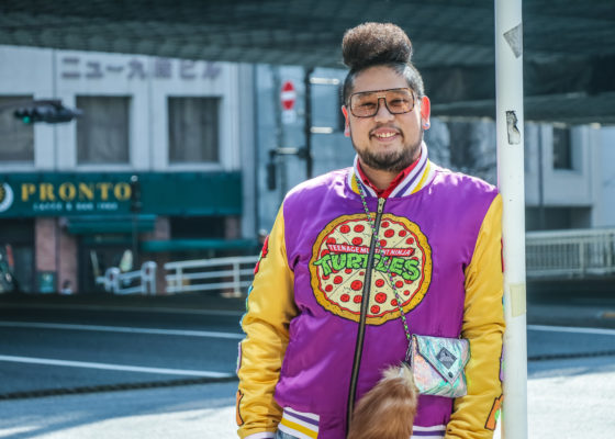 80年代のダサ可愛いいファッションをイメージ ファーの尻尾がポイントです ニコニコニュース