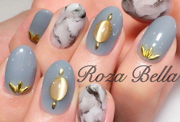 流行りの大理石風ネイル 高級感漂う大人ネイルに挑戦 ニコニコニュース