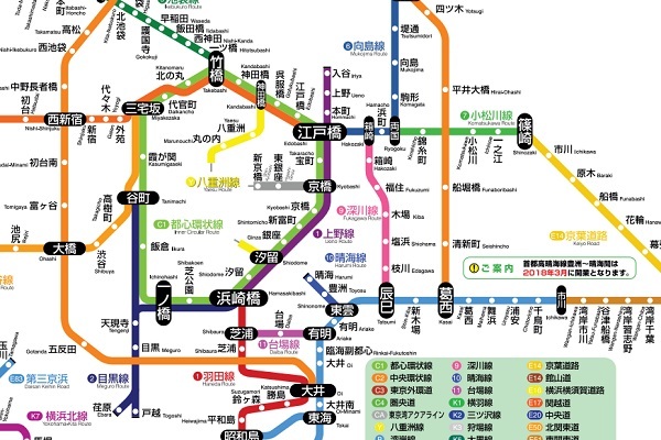 取材 鉄道路線図のような 高速道路マップ が分かりやすい 制作者hpで無料配布 ニコニコニュース