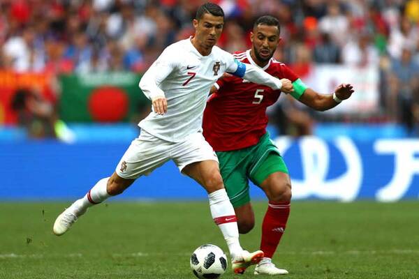 ポルトガル モロッコに1 0リードで後半へ C ロナウドが欧州記録の代表通算85ゴール目 ニコニコニュース