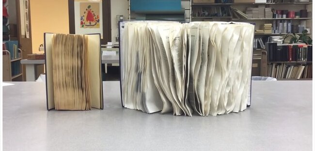 図書館職員が伝授 濡れた本 雑誌を元通りにする方法に目からウロコが落ちる ニコニコニュース 図書館職員が伝授 濡れた本 雑誌を元通りにする方法に目からウロコが落ちる ニコニコニュース