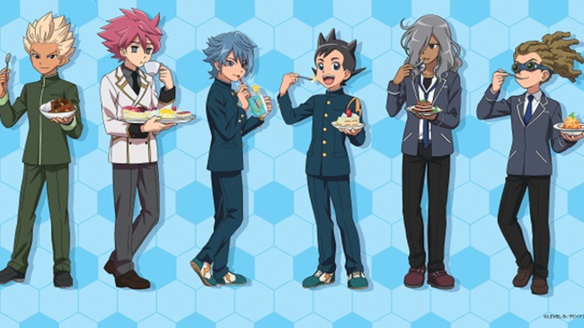 イナイレ スイパラコラボカフェが7店舗で開催 描き下ろしイラストの明日人たちが出迎えてくれる ニコニコニュース