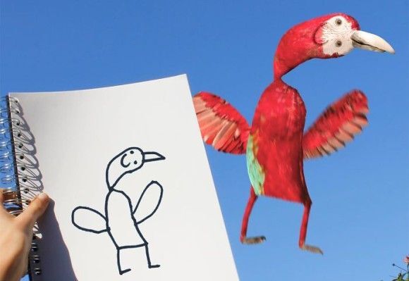 子供の絵を立体的に具現化するシリーズが更なる発展を遂げていた ニコニコニュース 子供の絵を立体的に具現化するシリーズが更なる発展を遂げていた ニコニコニュース