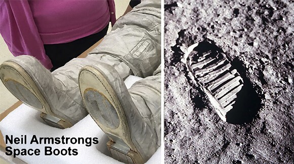 月面着陸は捏造だった 陰謀論者たちがざわついたアームストロング船長のブーツと月の足跡が一致しない件を検証 ニコニコニュース