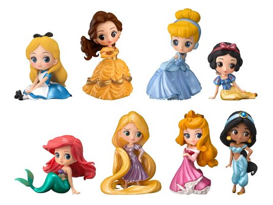 ディズニープリンセスたちが大集合 バンプレスト Disney Characters Q Posket ニコニコニュース