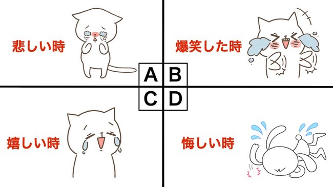 心理テスト 思わず泣いてしまうのはどんな時 あなたの 恐れていること がわかる ニコニコニュース 心理テスト 思わず泣いてしまうのはどんな時 あなたの 恐れていること がわかる ニコニコニュース