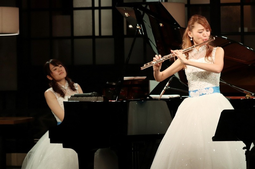 もっともっとお客様の近くに行きたい フルートとピアノの女性デュオ あいのね がサンデー ブランチ クラシックに再登場 ニコニコニュース