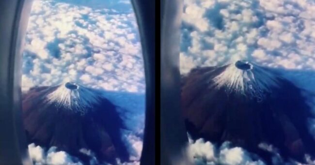 完全に騙された 部屋で撮影した 飛行機から見た壮大な富士山 の動画の発想が素晴らしいと話題に ニコニコニュース 完全に騙された 部屋で撮影した 飛行機から見た壮大な富士山 の動画の発想が素晴らしいと話題に ニコニコニュース