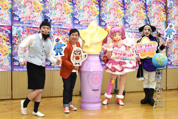 プリキュア ゴー ジャス 脳みそ夫のアフレコに爆笑田中 持ちネタやっただけ ニコニコニュース