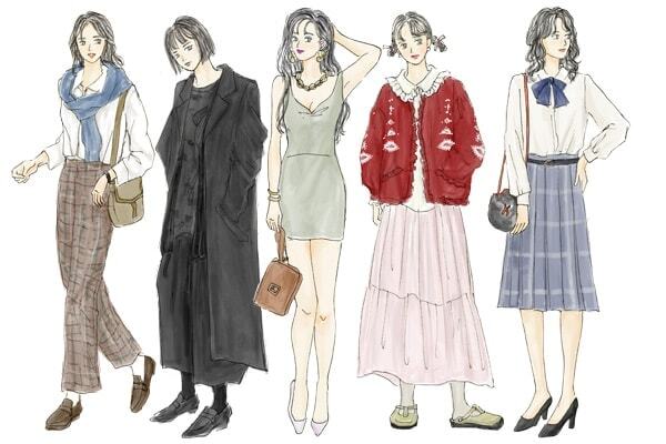 ワンレン ボディコン 80年代ファッション とは イラストで解説 ニコニコニュース ワンレン ボディコン 80年代ファッション とは イラストで解説 ニコニコニュース