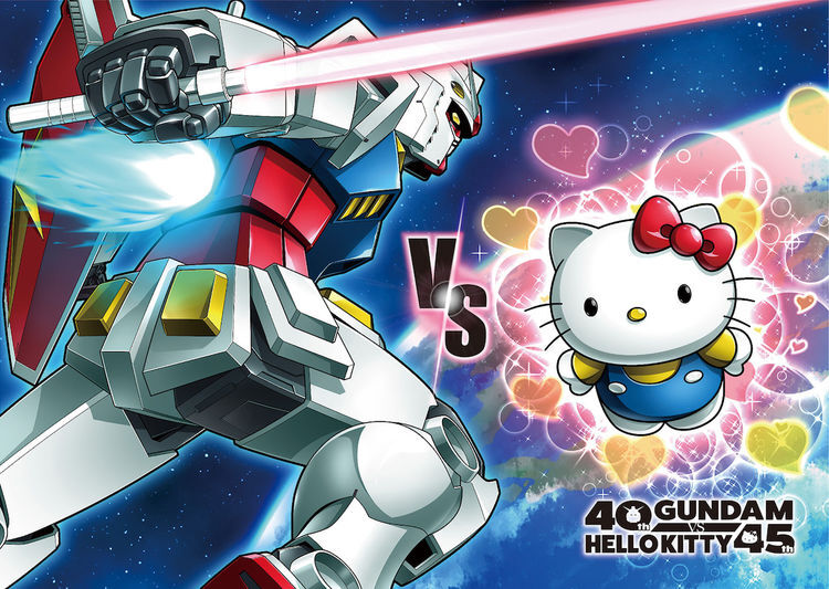ガンダムvsハローキティ ファンの参加型の対決プロジェクト始動 ニコニコニュース
