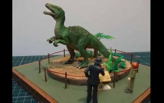 100均で買った恐竜をカッコ良く改造 博物館のようなジオラマへと変貌を遂げた作品に よく作った の声 ニコニコニュース 100均で買った恐竜をカッコ良く改造 博物館のようなジオラマへと変貌を遂げた作品に よく作った の声 ニコニコニュース
