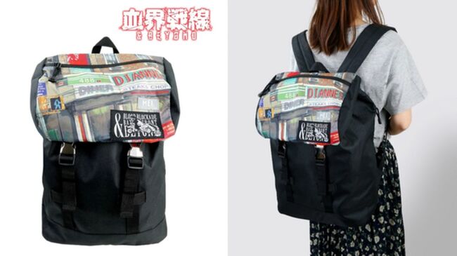 血界戦線 とバッグブランド Mei がコラボしたオシャレなリュックが登場 タグにはレオ ザップも ニコニコニュース 血界戦線 とバッグブランド Mei がコラボしたオシャレなリュックが登場 タグにはレオ ザップも ニコニコニュース