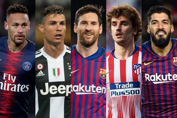 月給10億超の1位はもちろん サッカー界の 高給取り 選手ベスト10を仏紙紹介 ニコニコニュース 月給10億超の1位はもちろん サッカー界の 高給取り 選手ベスト10を仏紙紹介 ニコニコニュース
