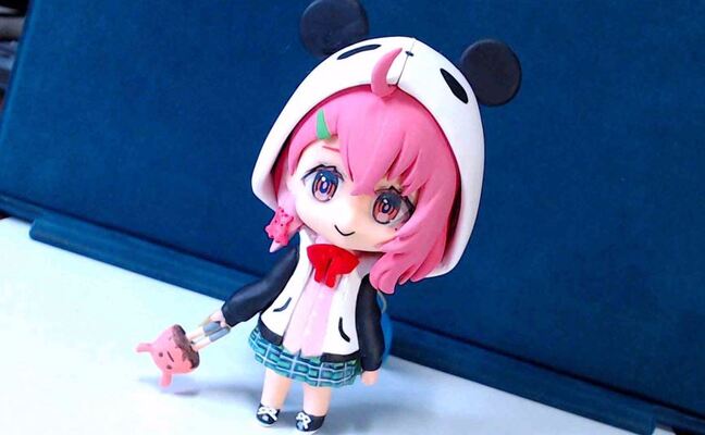 バーチャルライバー 笹木咲 をねんどろいど化 フルスクラッチでバルバドスも一緒に再現した作品に 愛を感じるなぁ ニコニコニュース