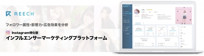 フォロワー属性解析ができるinstagram特化型インフルエンサーマーケティングプラットフォーム Reech をリリ ニコニコニュース