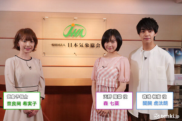 映画 天気の子 で主人公とヒロインを演じた2人が日本気象協会で天気に触れる ニコニコニュース 映画 天気の子 で主人公とヒロインを演じた2人が日本気象協会で天気に触れる ニコニコニュース