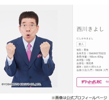 吉本の重鎮 西川きよし 闇営業 ダメです ニコニコニュース 吉本の重鎮 西川きよし 闇営業 ダメです ニコニコニュース