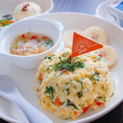 離乳食で人気のチャーハンはおいしくて栄養バランスも抜群 ニコニコニュース 離乳食で人気のチャーハンはおいしくて栄養バランスも抜群 ニコニコニュース
