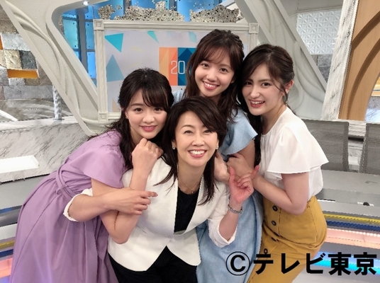 テレビ東京新人アナウンサー３人が本格デビュー 7 8 月 12 金 の Newsモーニングサテライト に登場 ニコニコニュース